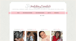 Desktop Screenshot of buildingfamiliesinc.com